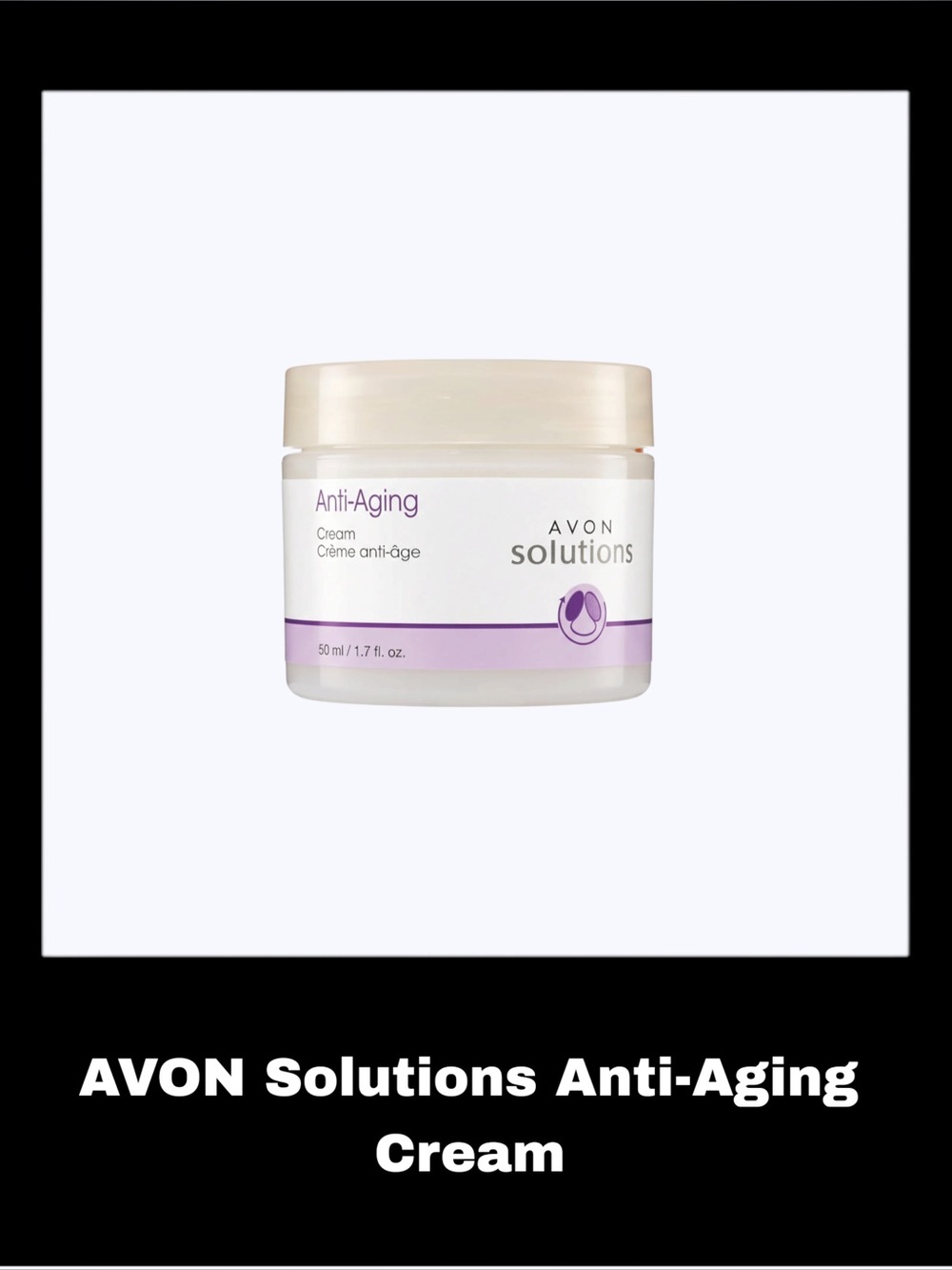 AVON Solutions Vegan 1.7 Fluid Ounces Anti-Aging Cream